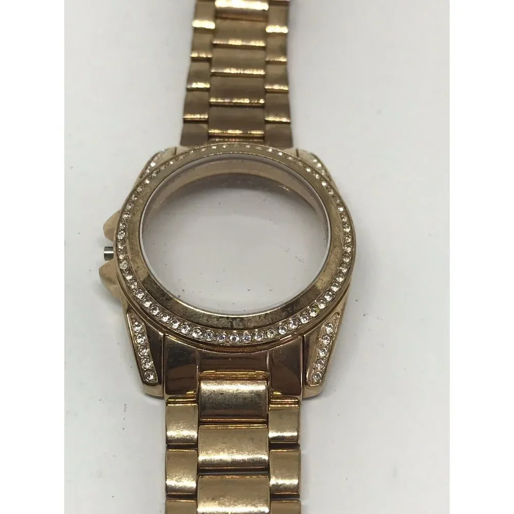 Michael Kors MK Watch Band Bracelet Links Case Woman’s Parts Used 16mm Z388